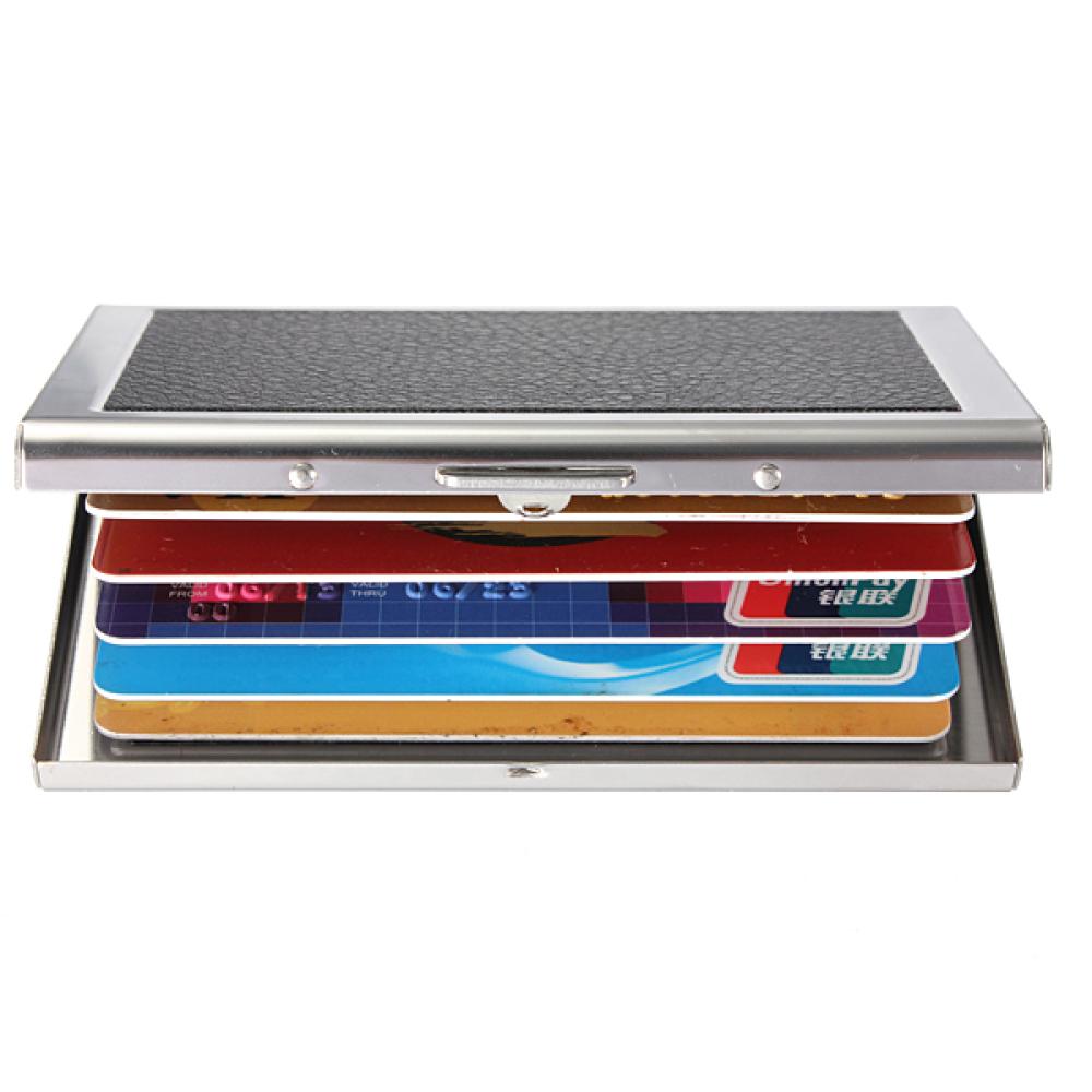 Waterproof Aluminum Business ID Credit Card Case Pocket