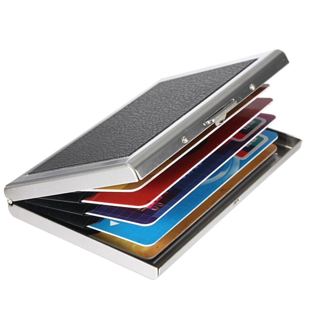 Waterproof Aluminum Business ID Credit Card Case Pocket