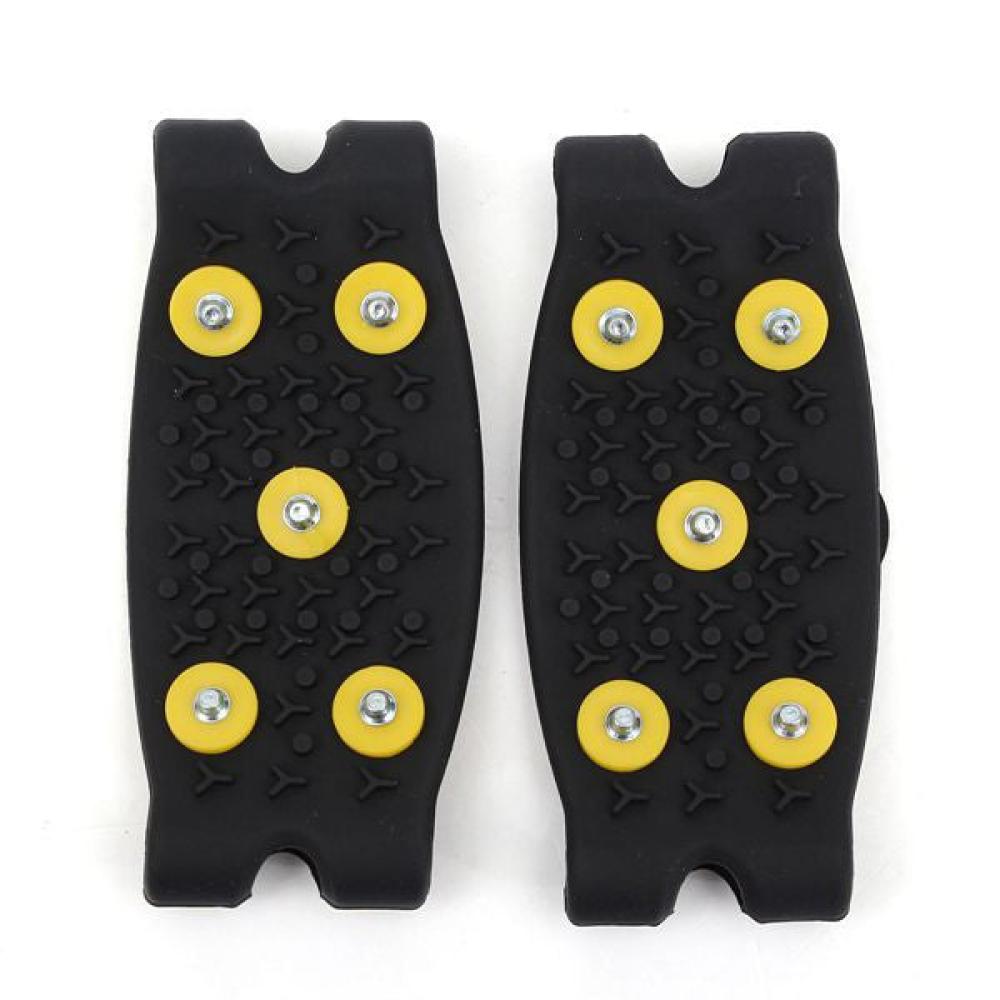 Anti Slip Snow Crampon Snow Ice Grips Climbing Cleats Shoes Studded