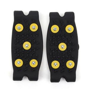 Anti Slip Snow Crampon Snow Ice Grips Climbing Cleats Shoes Studded
