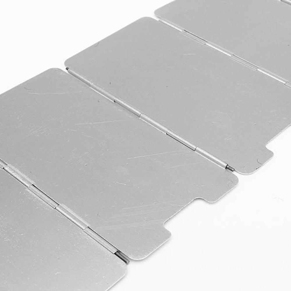 Camping Foldable Aluminum Plates BBQ Stove Wind Shield