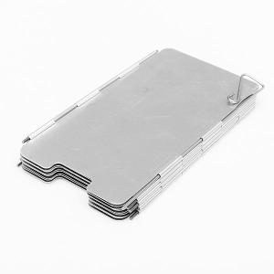 Camping Foldable Aluminum Plates BBQ Stove Wind Shield