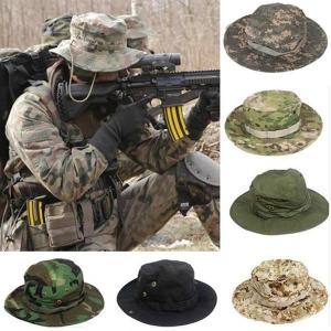 Tactical Combat Camo Hiking Cap Outdoor Army Sun Block Hat Cap Hiking
