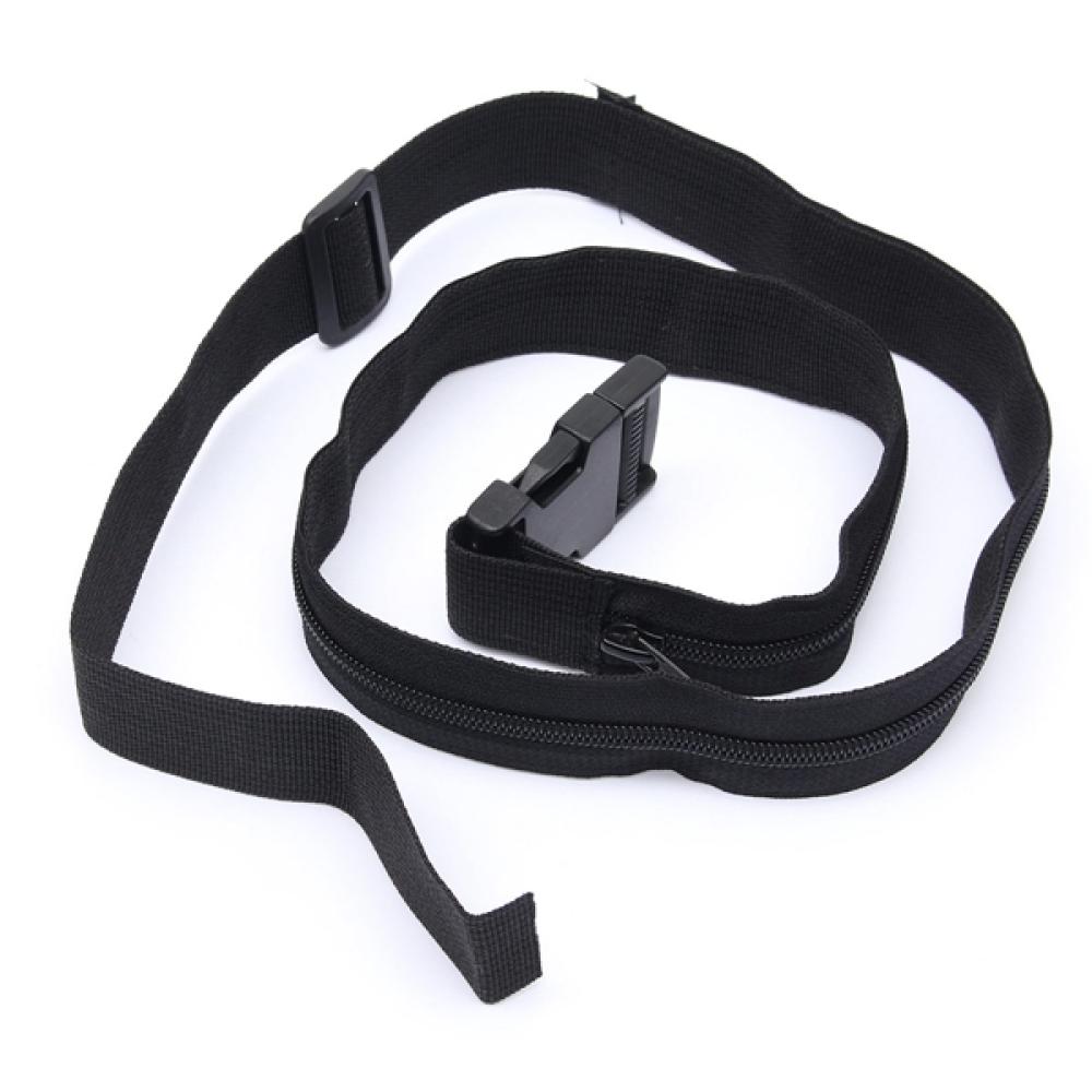 Zip Pocket Hidden Travel Waist Money Belt Wallet Ticket Protect