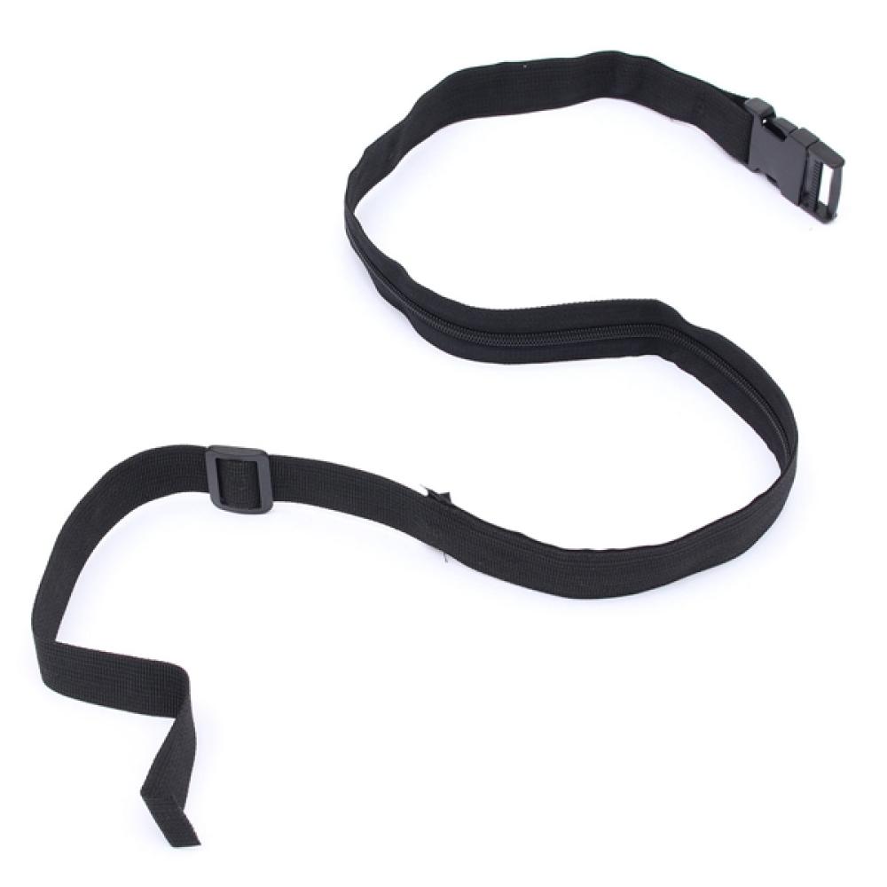 Zip Pocket Hidden Travel Waist Money Belt Wallet Ticket Protect