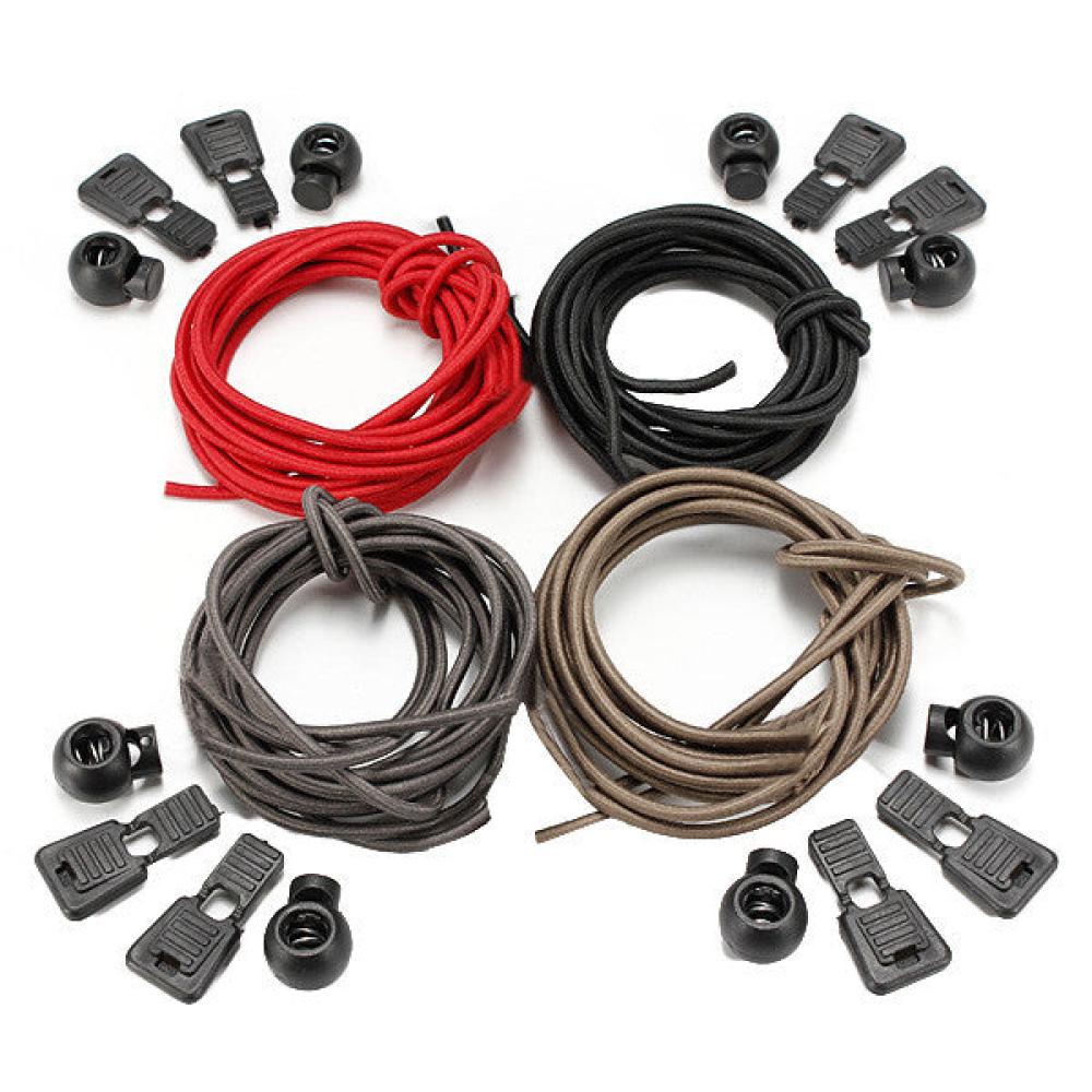 2pcs Shoes Laces for Sports Shoes Sneakers Locklaces