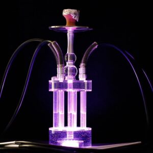 glass water hookah