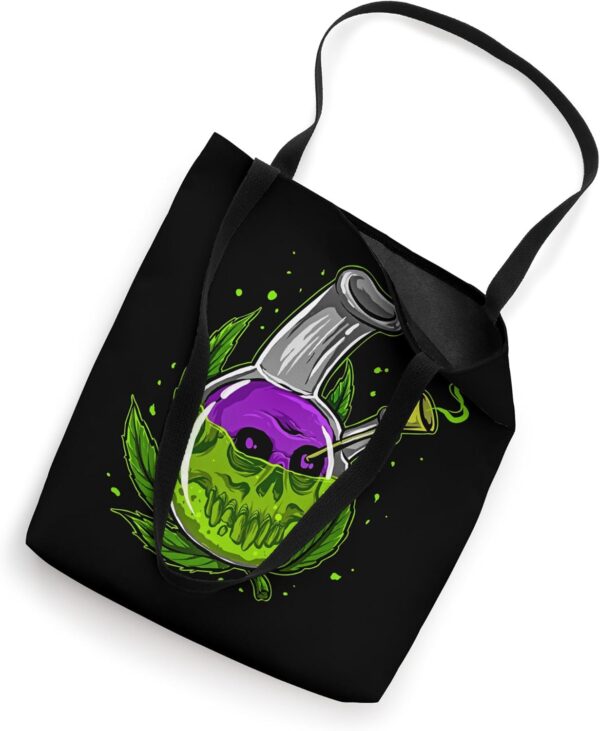 MARIJUANA 420 PIPE WEED SMOKE WEED BONG 420 MARIJUANA SMOKE Tote Bag - Image 2