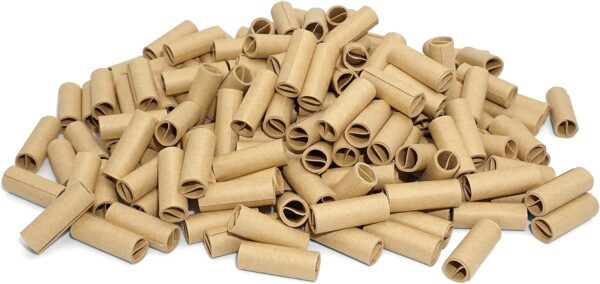 Natural Unbleached Pre-Rolled Filter Tips, Ø7mm - Bottle of 500 Tips - Image 4
