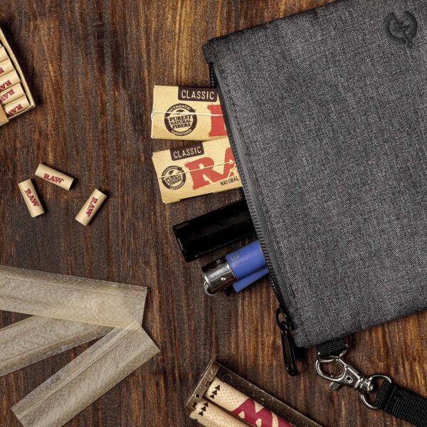 Epulse Small Smell Proof Bag, Smell Proof Pouch Container, Scent Proof Bag Storage, No Smell Odor Proof Bags Carbon Lined - Image 6