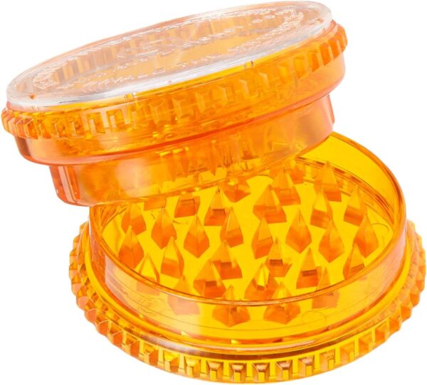 Stortz & Bickle Volcano Plastic Herb Grinder, 2.3, Orange - Image 3