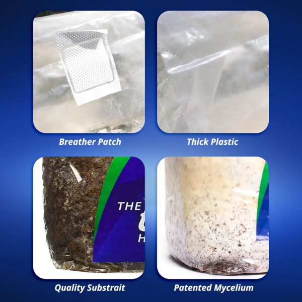 Exhale Homegrown CO2 Micro - CO2 Bag for Indoor Grow Rooms & Tents - CO2 for Grow Tents - Foliage Mushroom Bag - 1.5 lbs. - Image 4