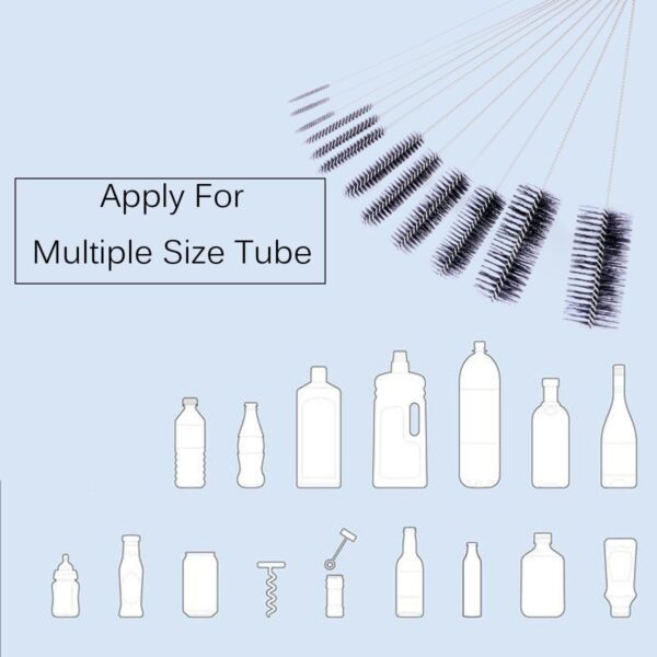 eBoot 8.2 Inch Nylon Tube Brush Pipe Cleaning Brushes with Packing Box, Set of 10 - Image 4