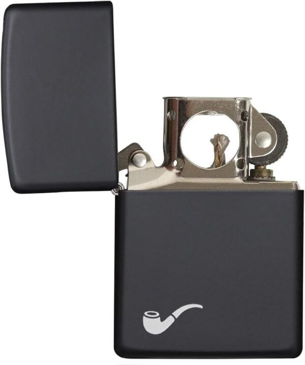 Zippo Pipe Lighter, Black Matte - Image 4
