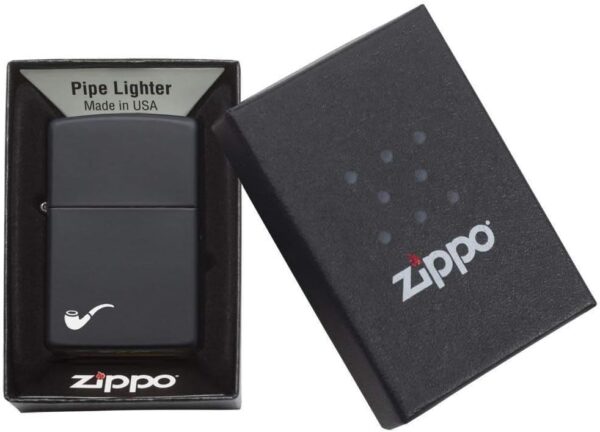 Zippo Pipe Lighter, Black Matte - Image 6