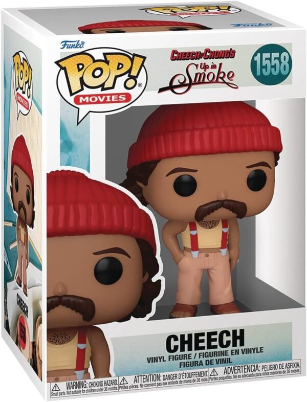 POP Movies: Cheech & Chong's Up in Smoke - Cheech Funko Vinyl Figure (Bundled with Compatible Box Protector Case) Multicolored 3.75 inches - Image 2