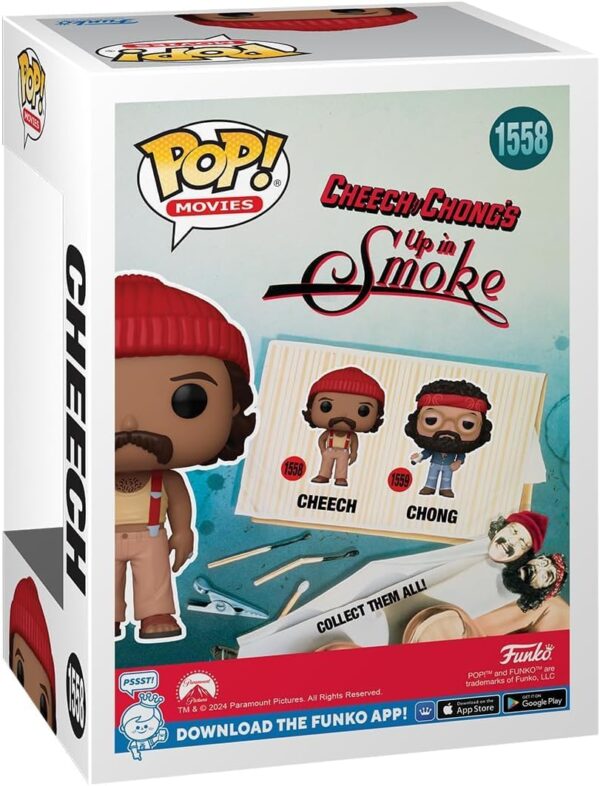 POP Movies: Cheech & Chong's Up in Smoke - Cheech Funko Vinyl Figure (Bundled with Compatible Box Protector Case) Multicolored 3.75 inches - Image 3