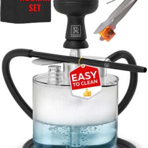 glass water hookah