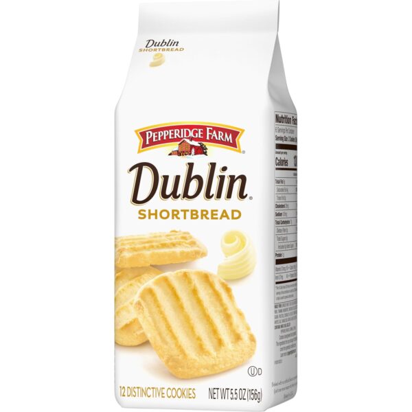 Pepperidge Farm Dublin Shortbread Cookies, 5.5 Oz Bag - Image 9