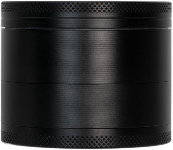 StormX 2.5" Toothless Grinder Mills, 3 Piece Luxurious Matte Finish, Aluminum Aircraft-Grade Metal Herb Grinder, Kurled Top and Bottom for Strong Grip (Black) - Image 6