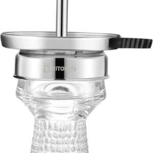 glass water hookah