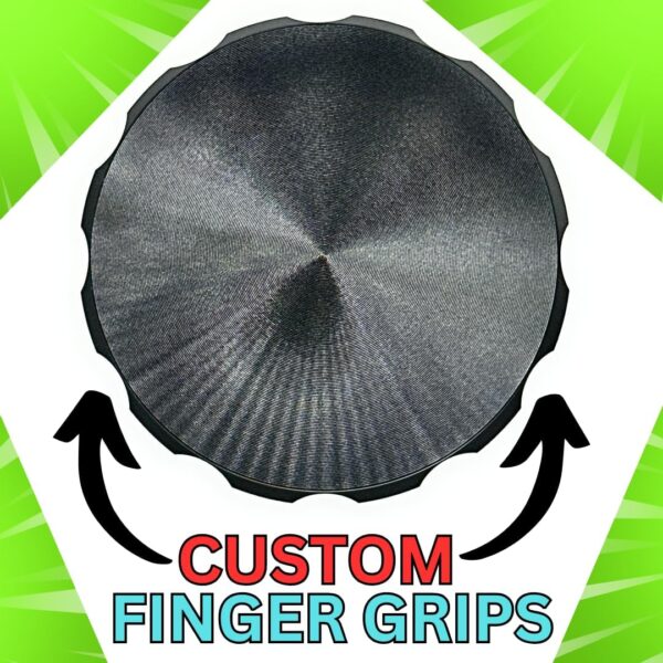 3 Inch herb grinder / 3 layer spice grinder - portable size allows for you to easily grind your herbs at home or on the go. Black Grinder is Aluminum Alloy (Black, 3 Inches) (NO Screen Catcher) - Image 6