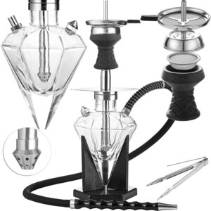 glass water hookah