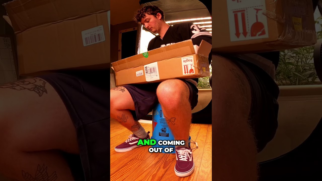 Unboxing the Powerful Mars Hydro VG40 LED  #gardening #homegrown #harvest