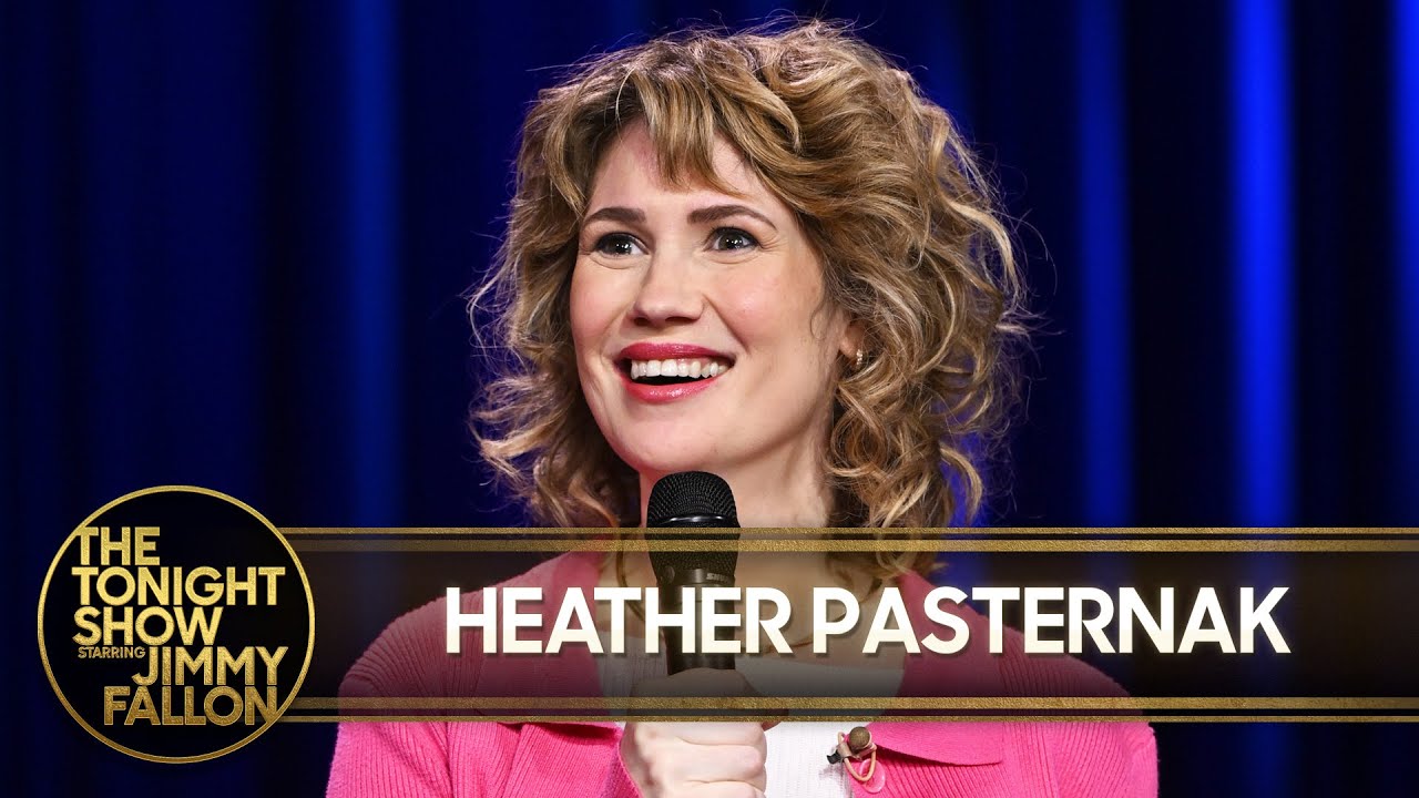 Heather Pasternak Stand-Up: Proposing, Weed Moms | The Tonight Show Starring Jimmy Fallon