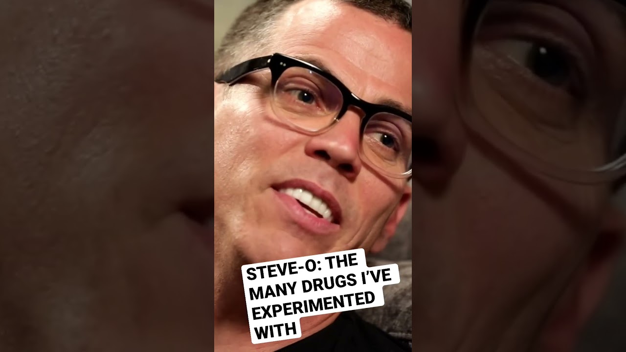 Steve-O: The many drugs I’ve tried