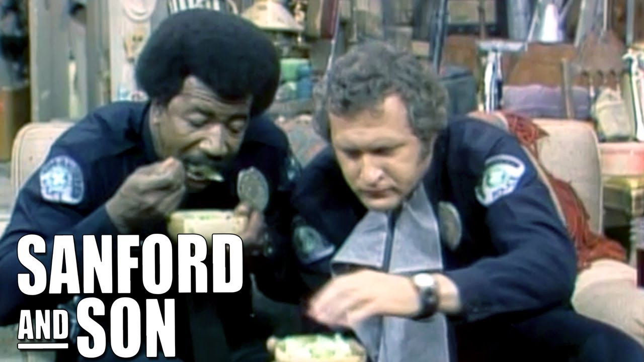 Grady Feeds Marijuana To The Police | Sanford and Son