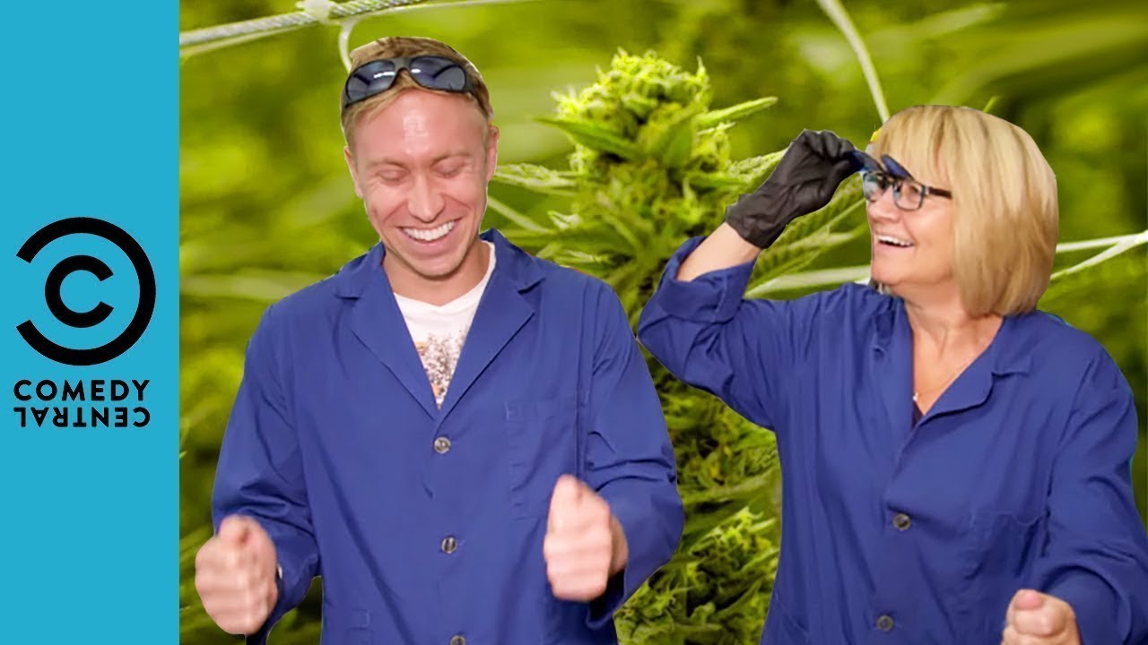 Russell And His Mum Visit A Cannabis Farm | Russell Howard And Mum