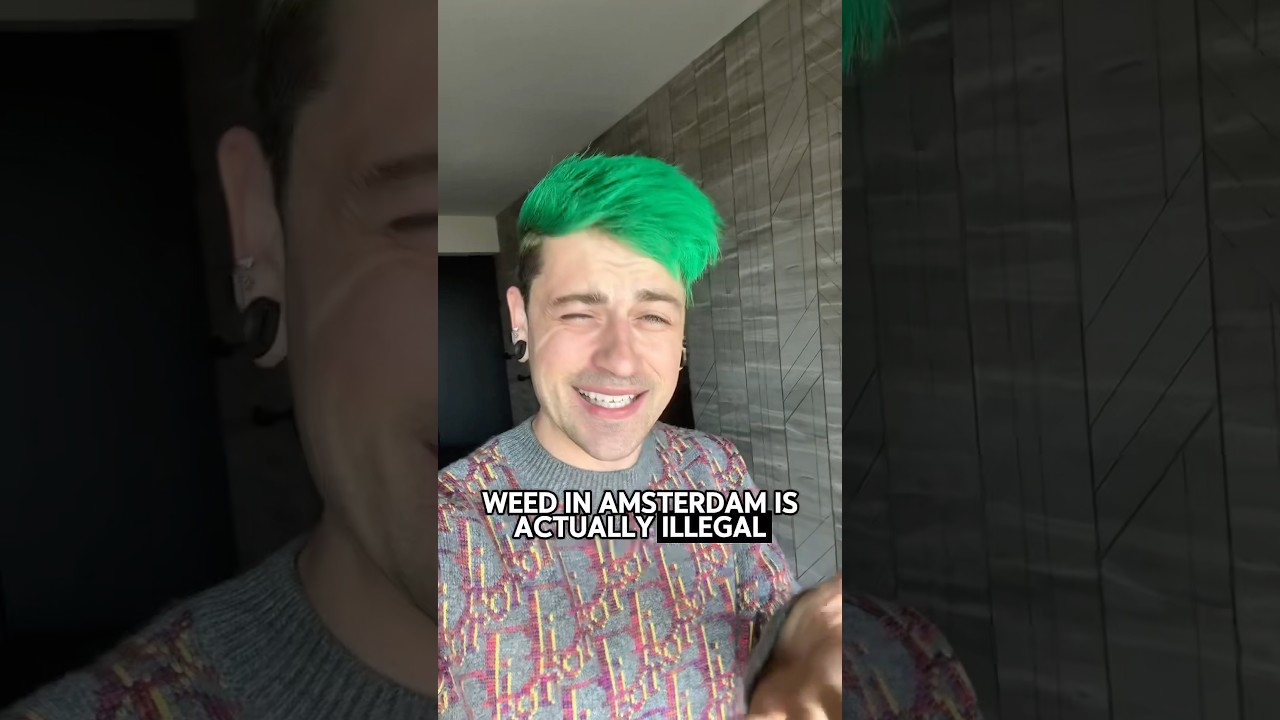 Weed is ILLEGAL in Amsterdam