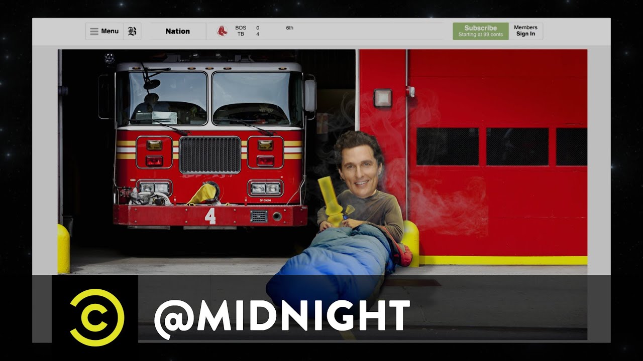 Jim Jefferies, Nikki Glaser, Brett Gelman - California's Weed Vote - @midnight with Chris Hardwick