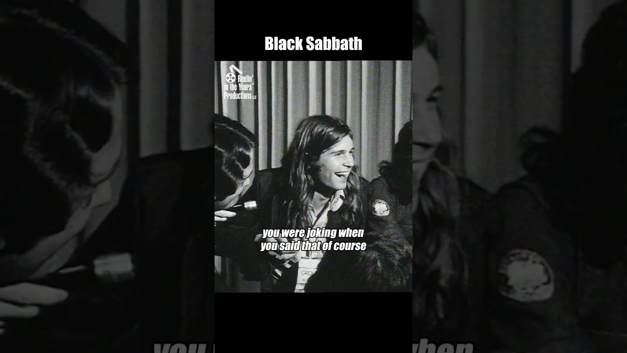 Black Sabbath • Ozzy Osbourne • Smoke Marijuana • 1973