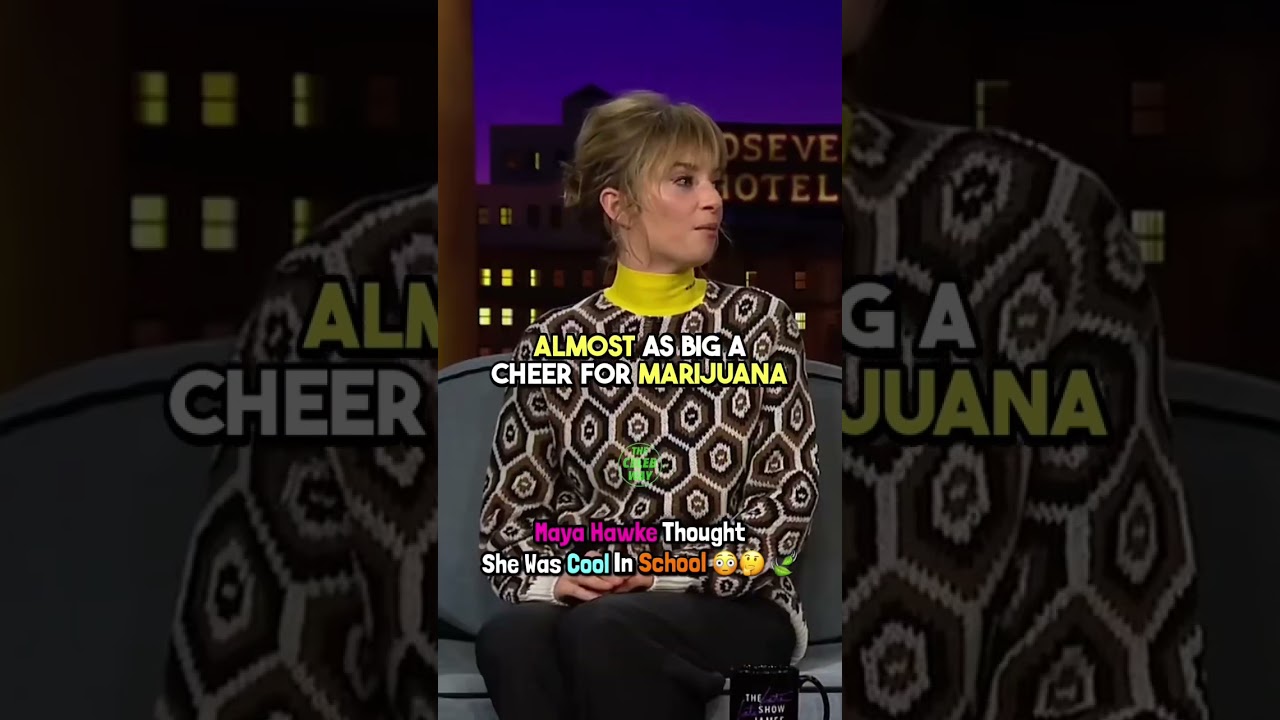 Maya Hawke Went to a Marijuana School