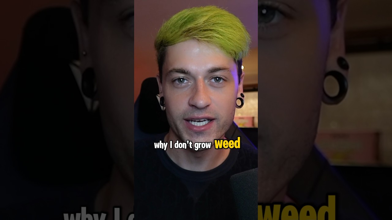 Why I don’t grow weed