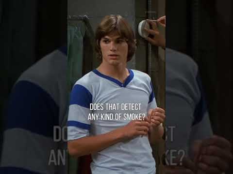 RED WILL INSTALL SMOKE DETECTOR #that70sshow #red #weed