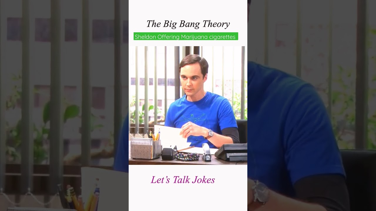 tbbt | sheldon| Marijuana ciggerates are the best #sheldon #shorts #penny #leonard