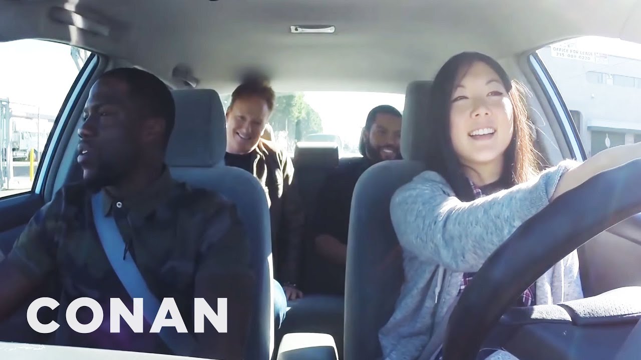 Ice Cube, Kevin Hart And Conan Help A Student Driver | CONAN on TBS