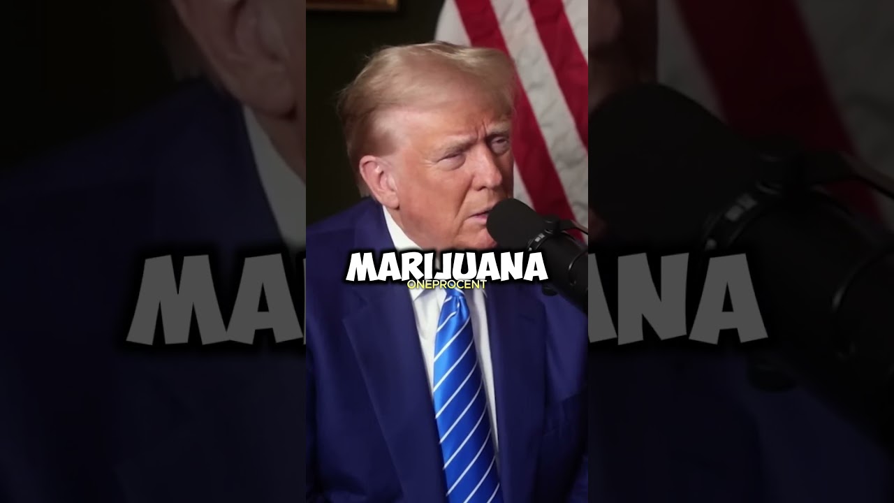 Donald Trump's Surprising Take on Marijuana Legalization! #shorts