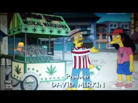 Simpsons Marijuana Clip