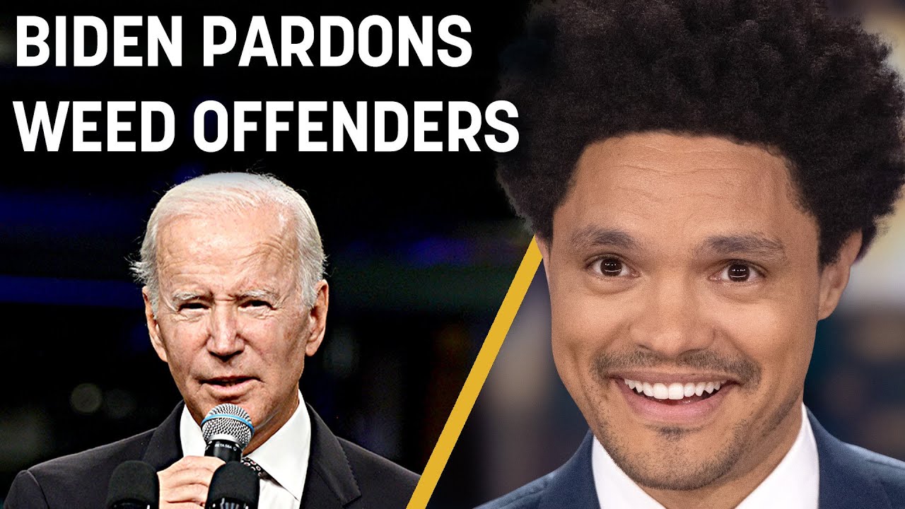 Biden Pardons Federal Marijuana Offenders & Elon Musk Wants a “Super App” | The Daily Show