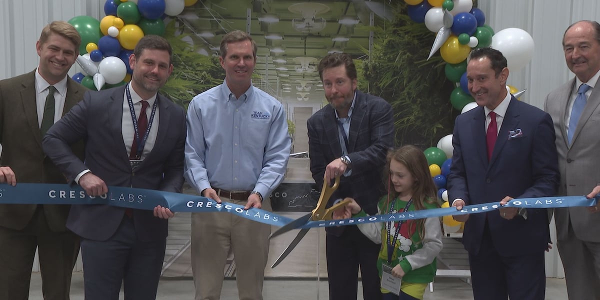 Cannabis cultivation facility cuts the ribbon in Clark Co.