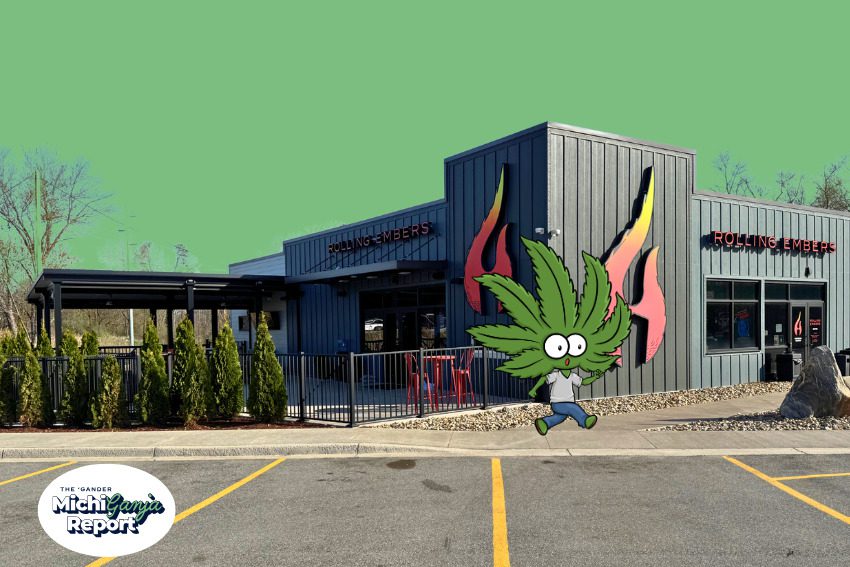 Rolling Embers, Michigan's only outdoor cannabis  lounge, offers community, ultra potent edibles