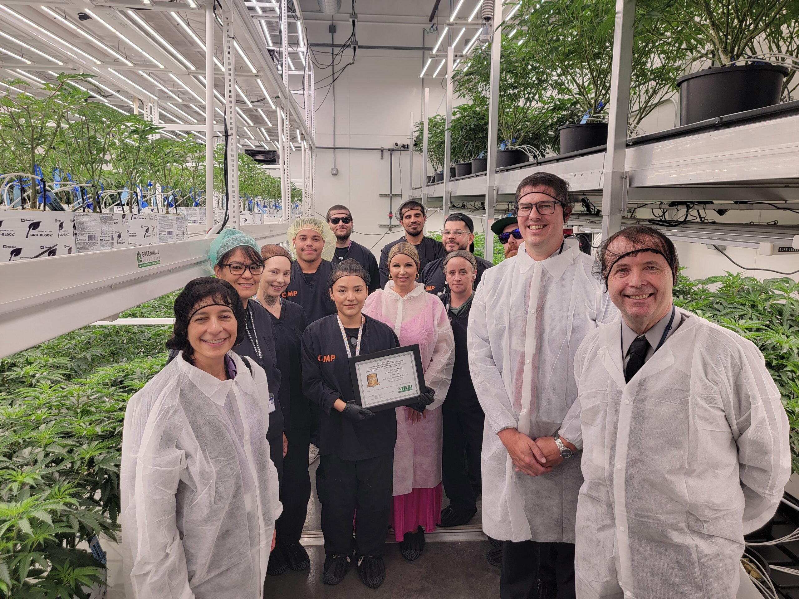 Wellness Orchards of Nevada becomes first cannabis company to earn top worksite safety award from the Nevada Safety Consultation and Training Section (sponsored)