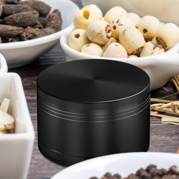 2.5 Inch Spice Grinder,Aluminum (Black) - Image 3