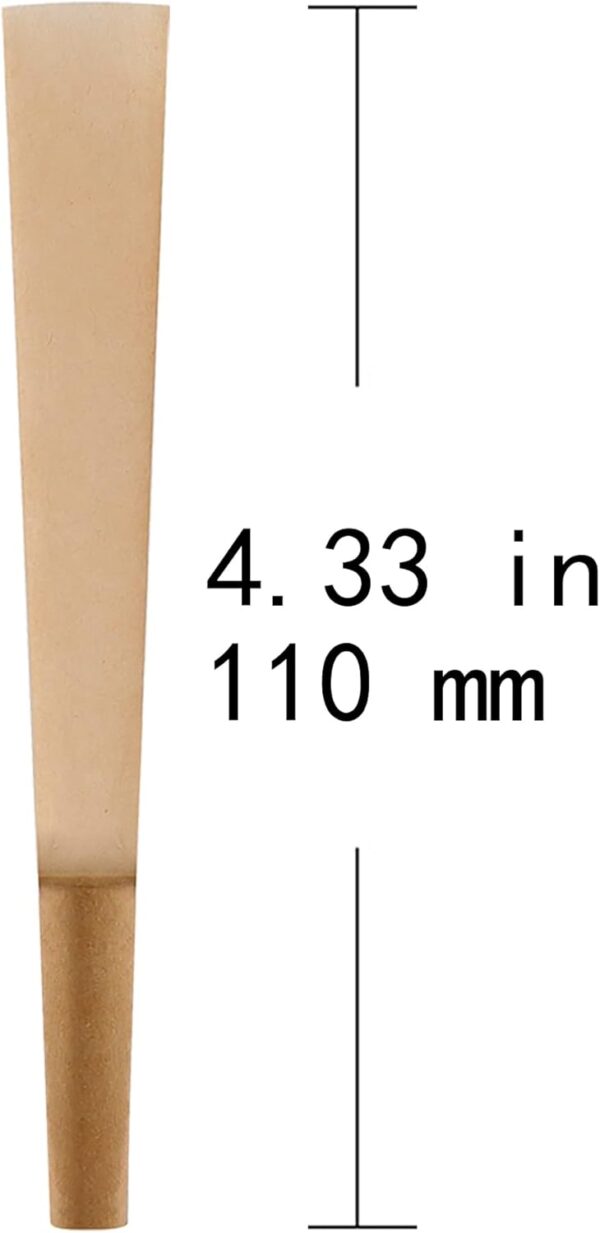 cones | 100 pack | king size pre rolled cones with tips ​| 110 mm slow type brown rolling papers | Include cone loader - Image 2