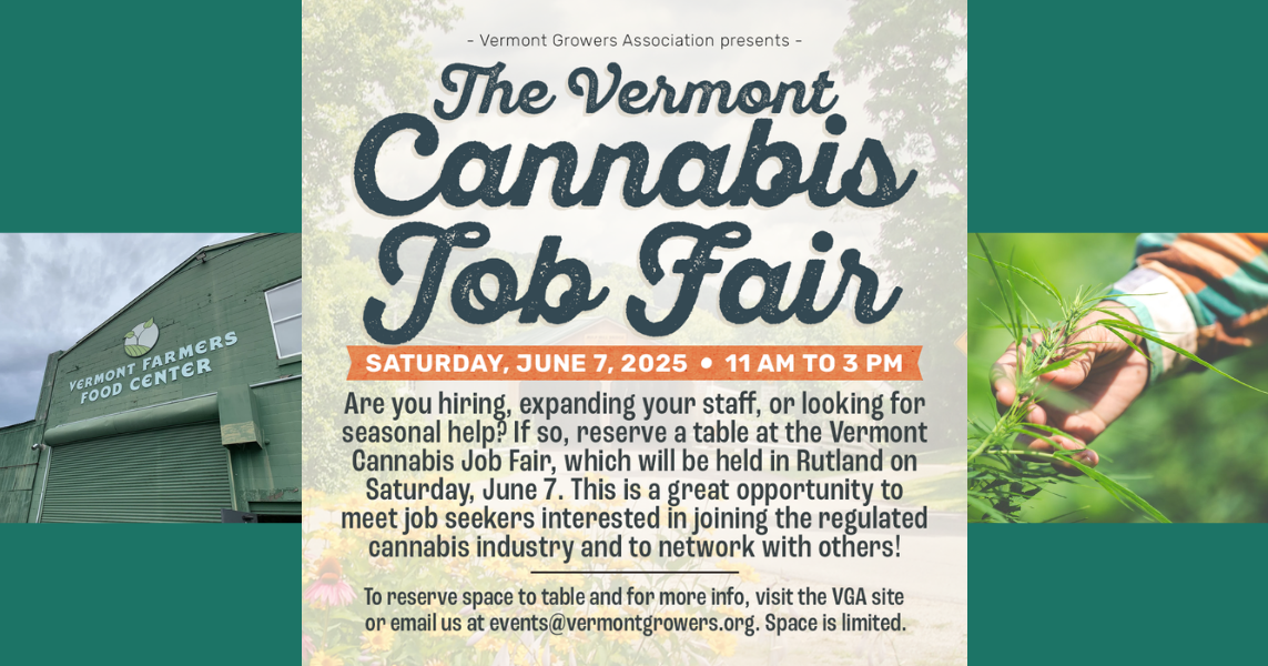 Cannabis job fair in Rutland aims to connect employers and job seekers across Vermont industry | GreenMountain Vermont Cannabis News