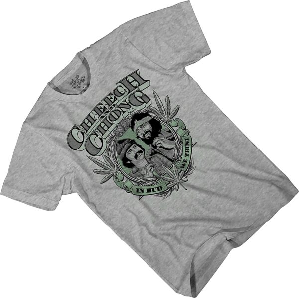 Men's Cheech & Chong Shirt - Cheech & Chong Up in Smoke in Bud We Trust Vintage Tee - Image 4